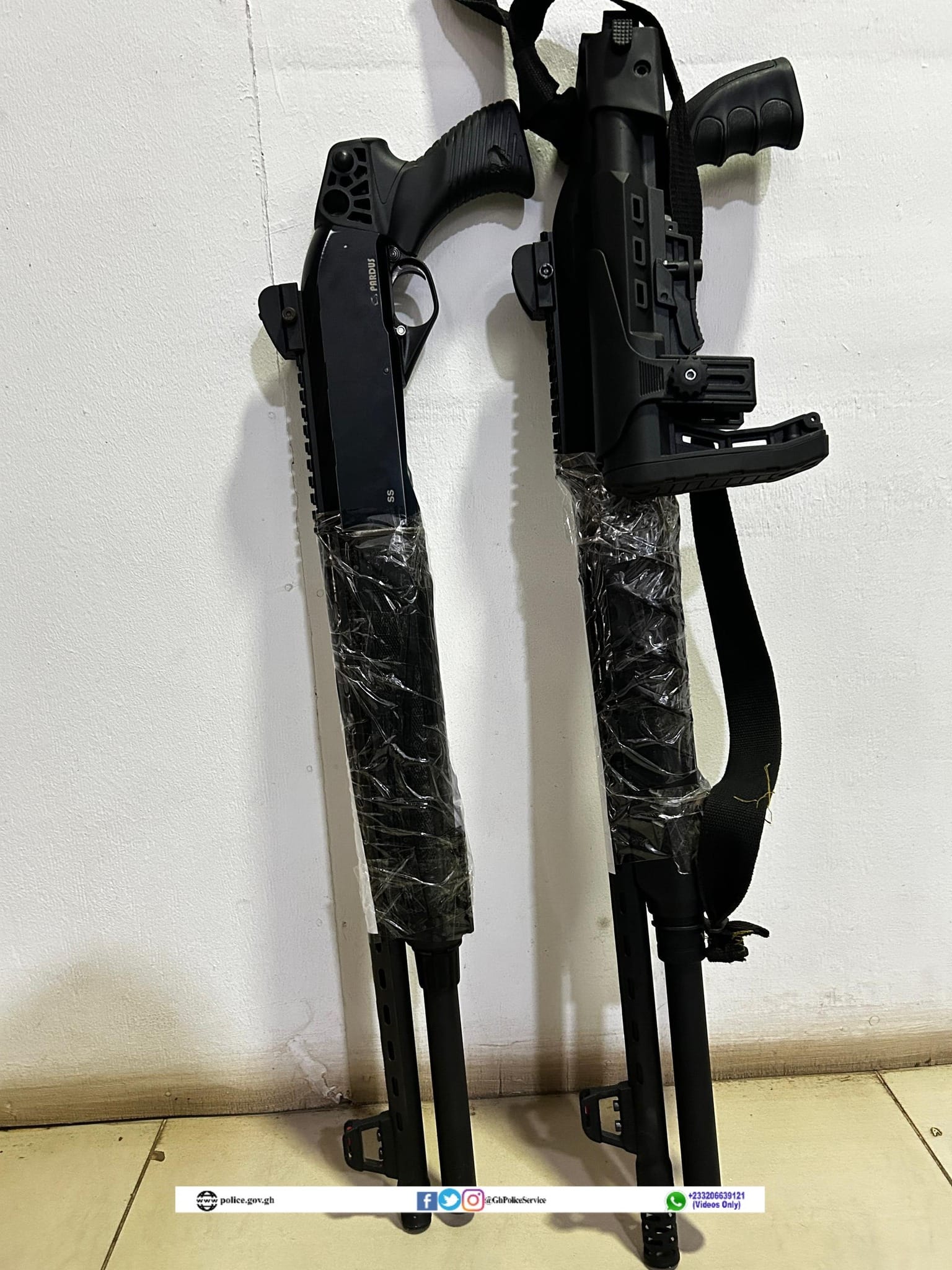 Police foil robbery attempt in Accra - Two suspects shot dead